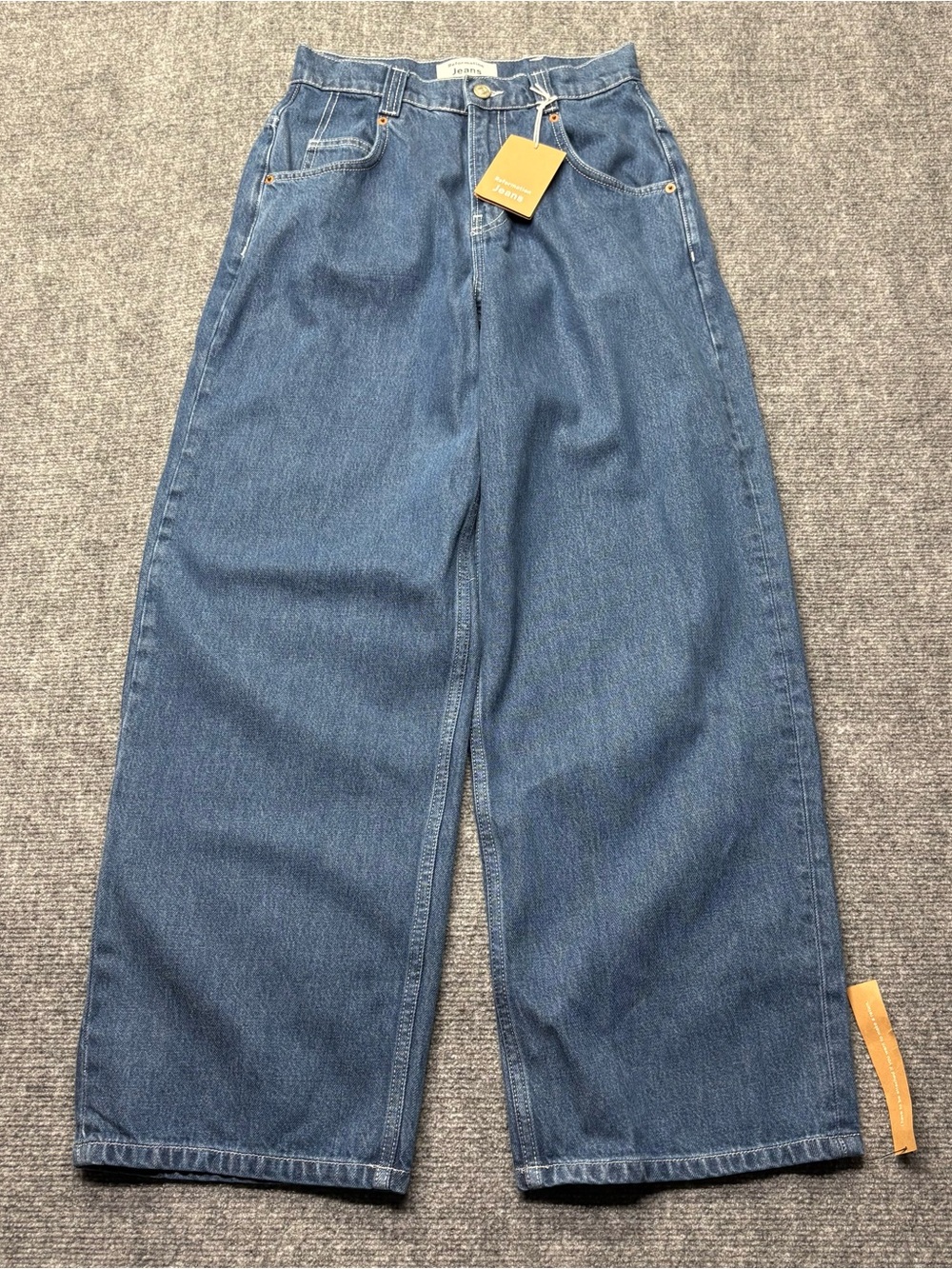 Reformation Jeans Womens 24 Skater Baggy High Rise Straight Wide Leg NEW